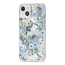 Case-Mate Rifle Paper Case - MagSafe For iPhone 14 (6.1") - Garden Party Blue