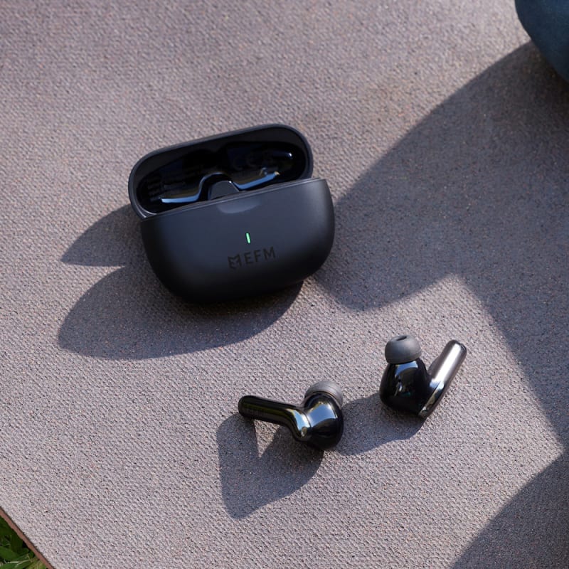 EFM TWS Seattle Hybrid ANC Earbuds With Wireless Charging & IP65 Rating