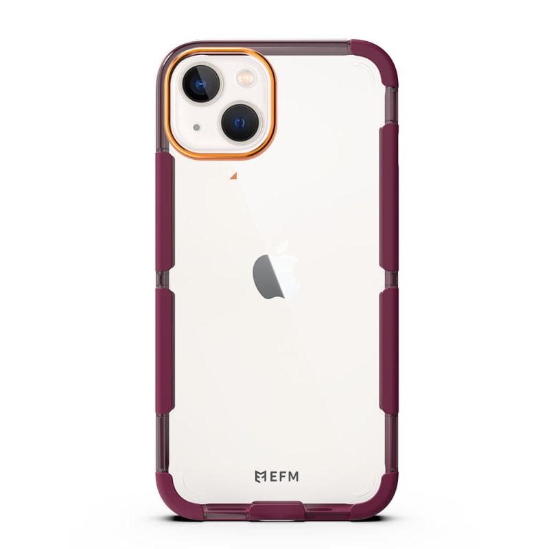EFM Cayman Case Armour with D3O 5G Signal Plus For iPhone 13 (6.1") - Red Velvet
