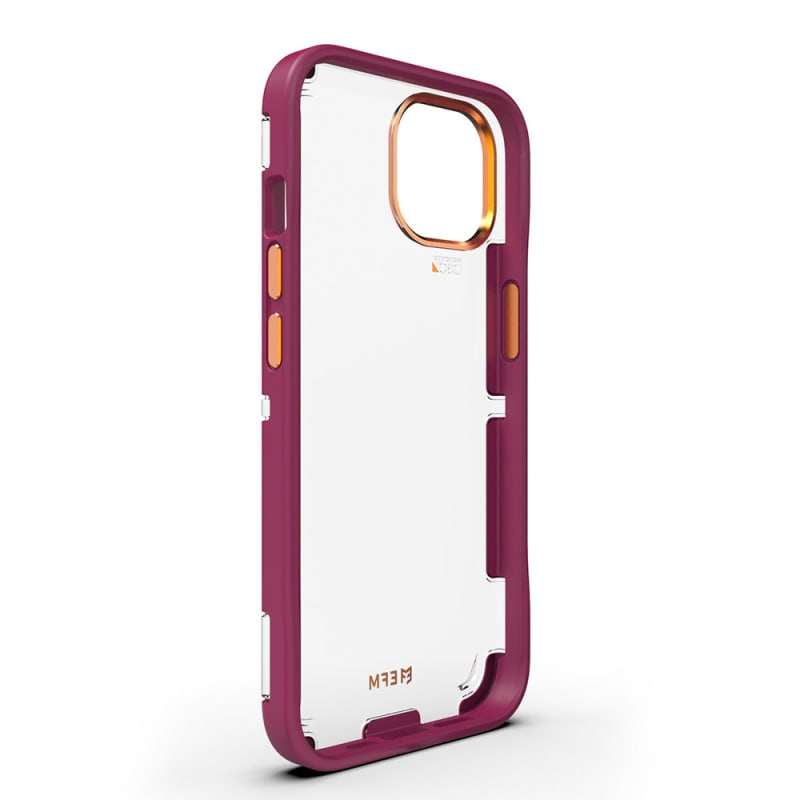 EFM Cayman Case Armour with D3O 5G Signal Plus For iPhone 13 (6.1") - Red Velvet