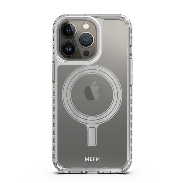 EFM Zurich Flux Case Armour Compatible with MagSafe For iPhone 13 Pro (6.1" Pro) - Frost Clear
