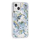 Case-Mate Rifle Paper Case - MagSafe For iPhone 14 (6.1") - Garden Party Blue