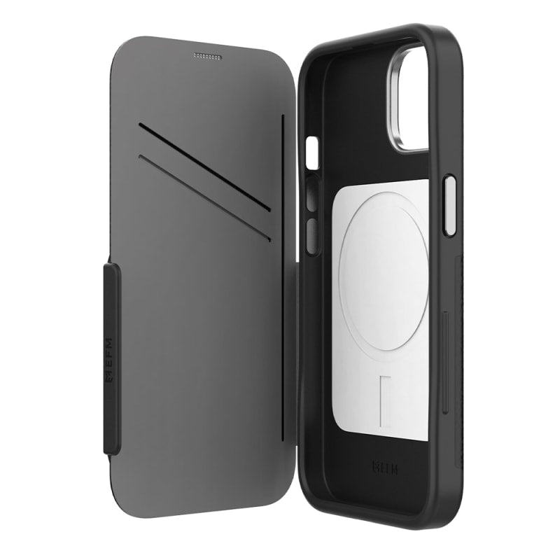 EFM Monaco Case Armour with ELeather and D3O 5G Signal Plus Technology For iPhone 13 (6.1")/iPhone 14 (6.1")