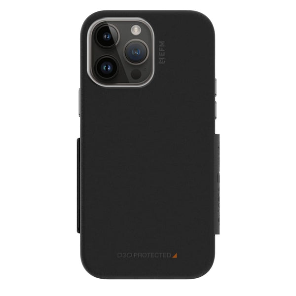 EFM Monaco Case Armour with ELeather and D3O 5G Signal Plus Technology For iPhone 13 Pro (6.1")/iPhone 14 Pro (6.1")