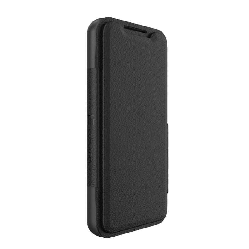 EFM Monaco Case Armour with ELeather and D3O 5G Signal Plus Technology For Samsung Galaxy S23 - Black/Space Grey