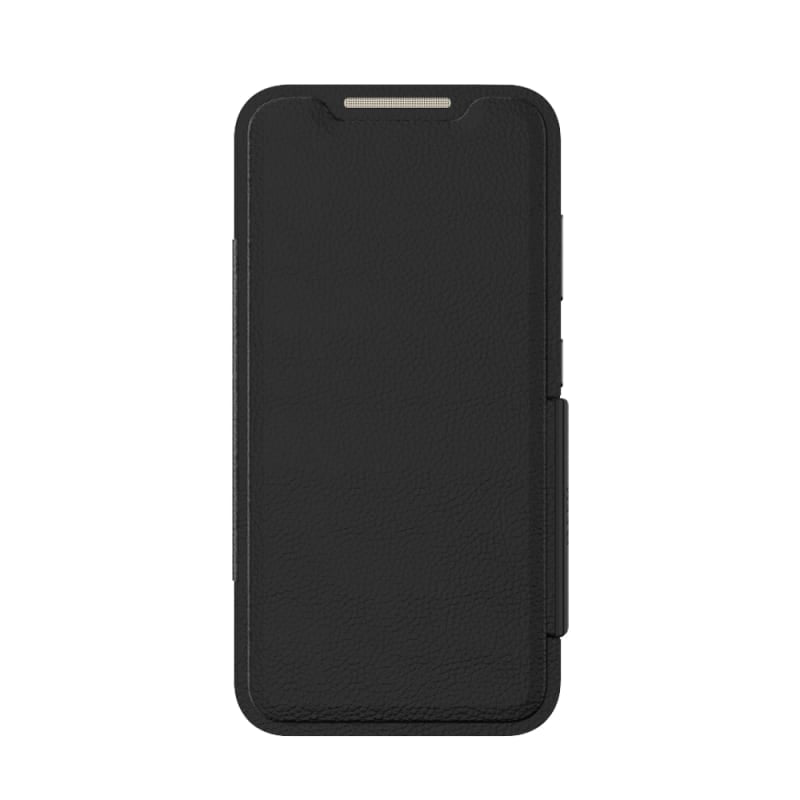 EFM Monaco Case Armour with ELeather and D3O 5G Signal Plus Technology For Samsung Galaxy S23 - Black/Space Grey