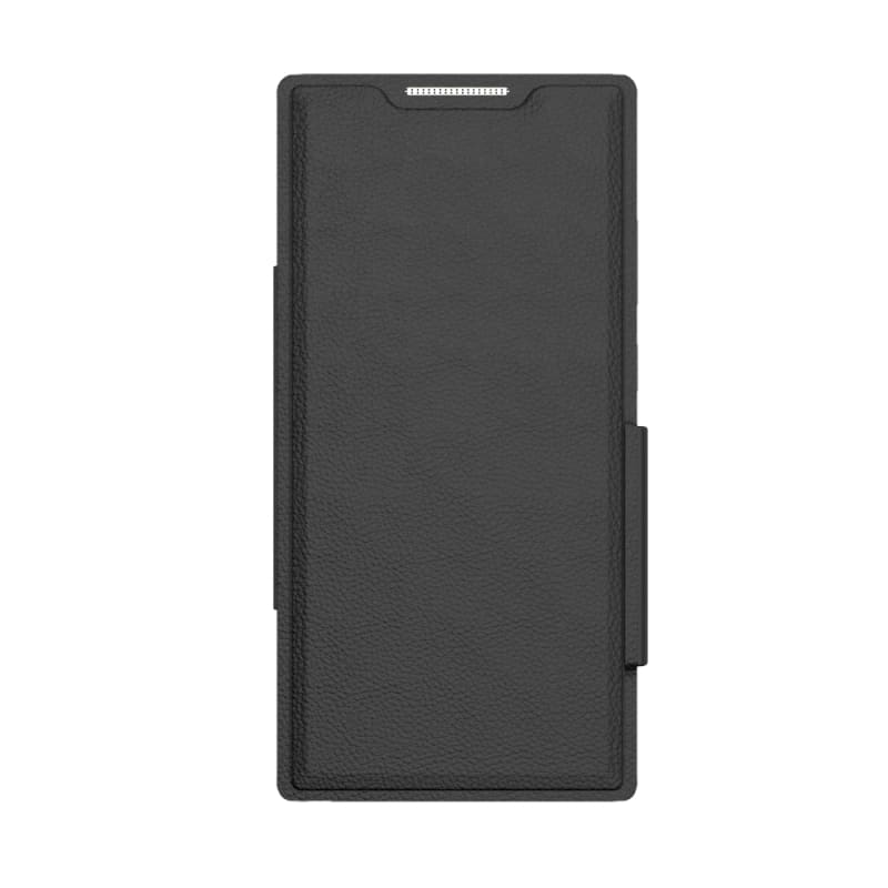 EFM Monaco Case Armour with ELeather and D3O 5G Signal Plus Technology For Samsung Galaxy S23 Ultra - Black/Space Grey