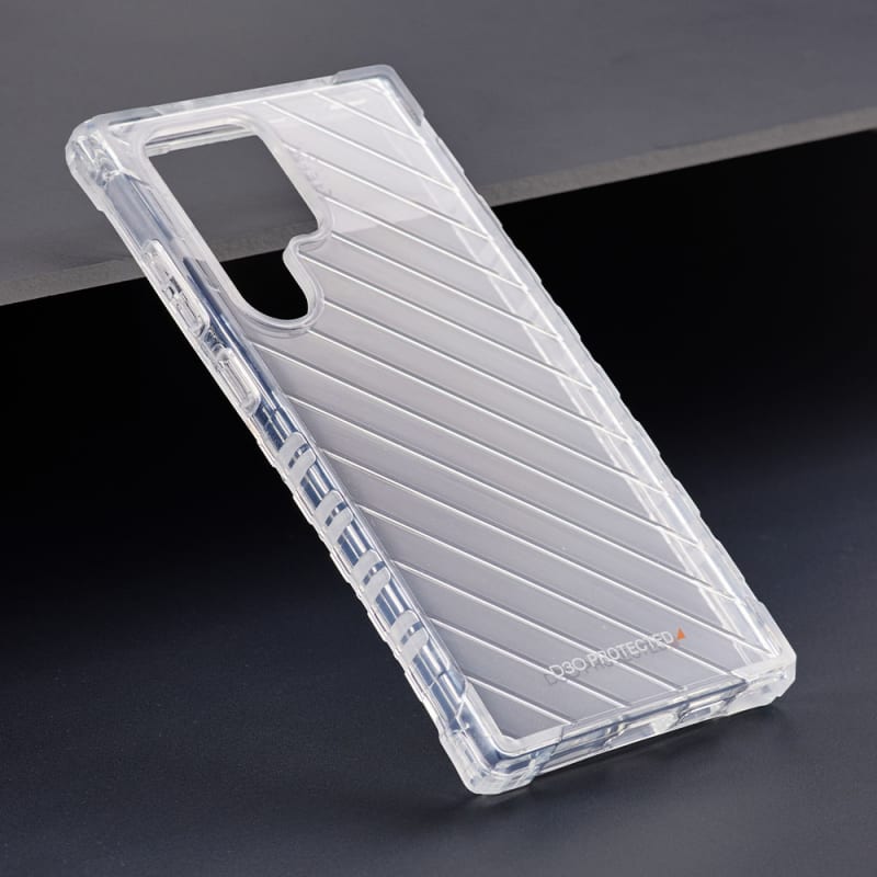 EFM Dakar Case Armour with D3O Crystalex For Samsung Galaxy S23 Ultra - Crystal Clear