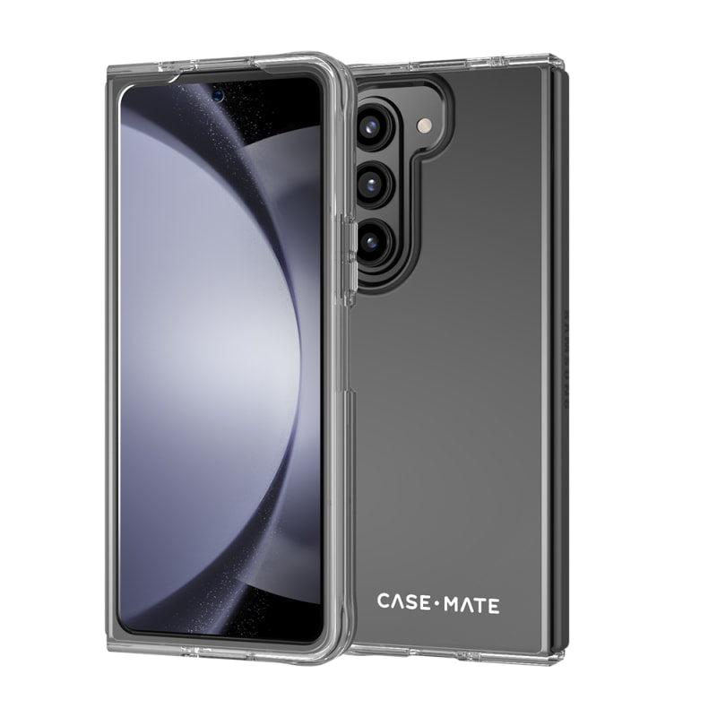 Case-Mate Tough Clear Plus Antimicrobial Case For Samsung Galaxy Z Fold5 - Clear