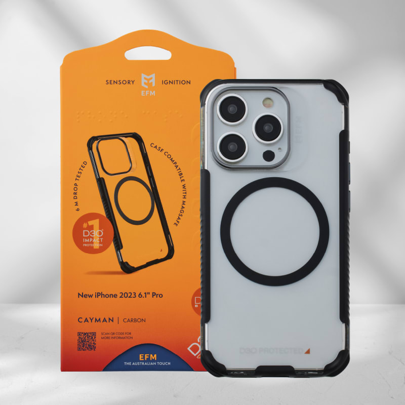 EFM Cayman Case Armour with D3O BIO For iPhone 15 Pro