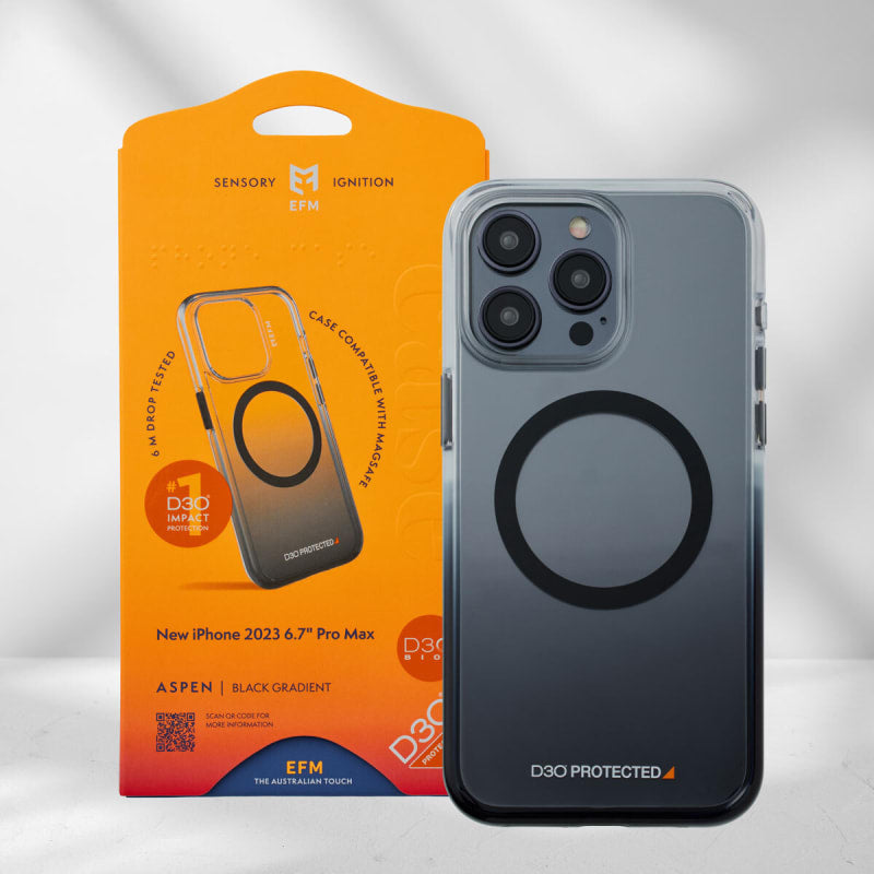 EFM Aspen Case Armour with D3O BIO For iPhone 15 Pro Max