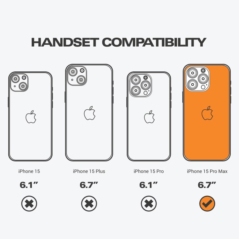 EFM Aspen Case Armour with D3O BIO For iPhone 15 Pro Max