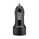 3SIXT Car Charger 27W USB-C PD + USB-C/C Cable 1m