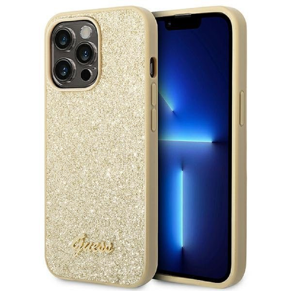 GUESS Glitter Flakes Case for iPhone 14 Pro