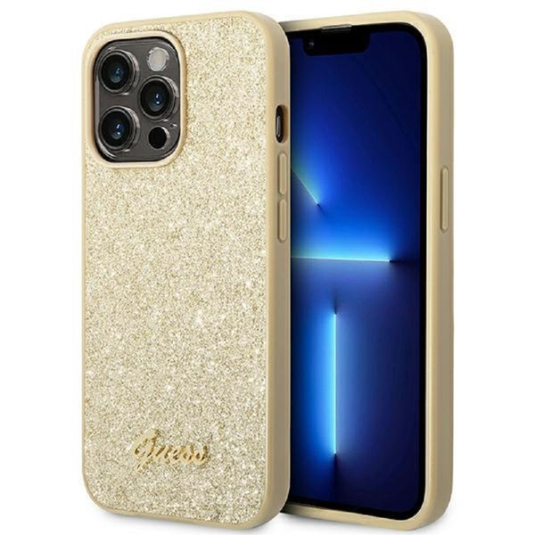 GUESS Glitter Flakes Case for iPhone 14 Pro Max