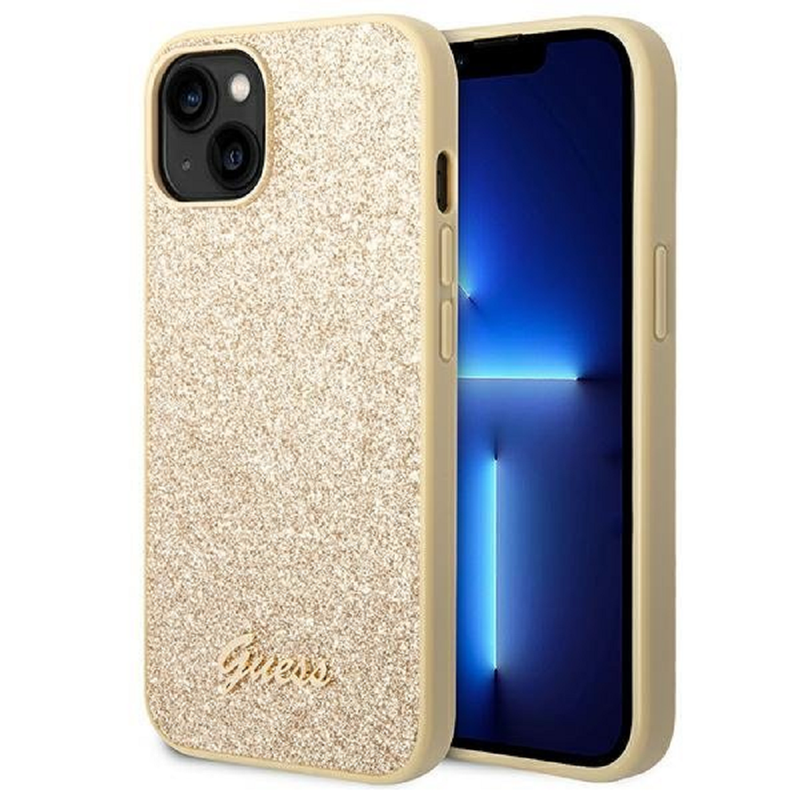 GUESS Glitter Flakes Case for iPhone 14