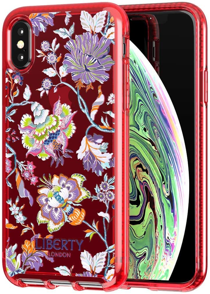 Tech21 Pure Christelle Liberty Red for iPhone Xs Max