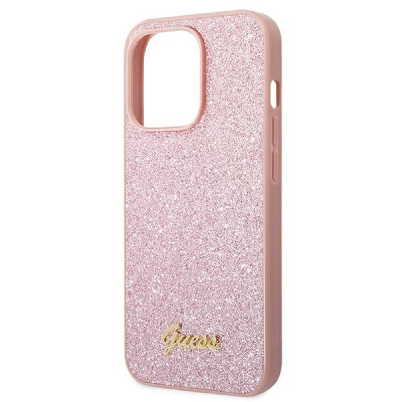 GUESS Glitter Flakes Case for iPhone 14 Pro