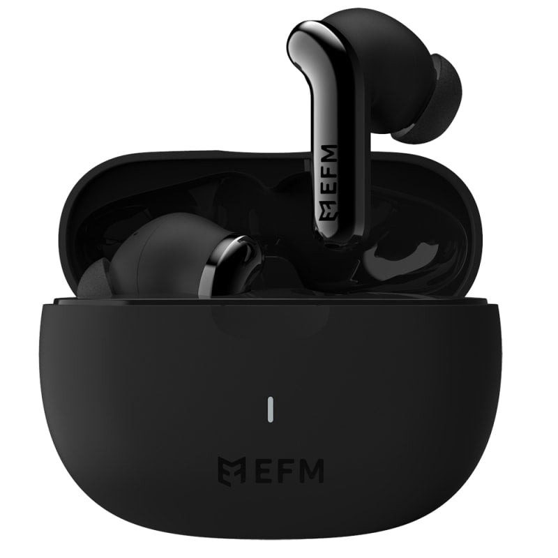 EFM TWS Seattle Hybrid ANC Earbuds With Wireless Charging & IP65 Rating