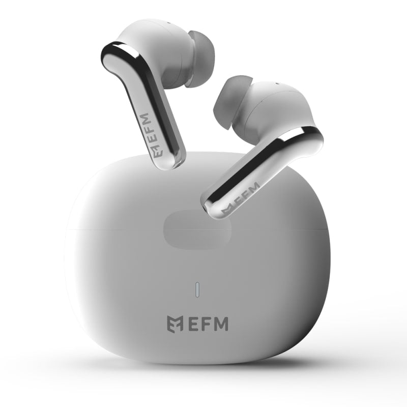EFM TWS Seattle Hybrid ANC Earbuds With Wireless Charging & IP65 Rating