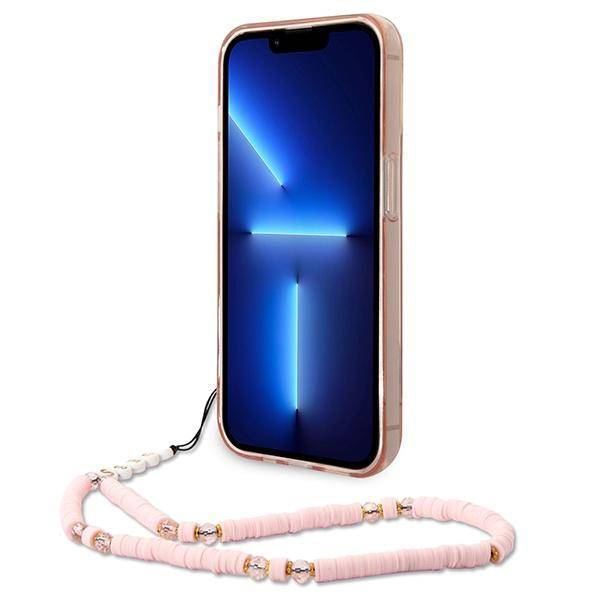 GUESS Double Layer Case with strap for iPhone 14 Pro