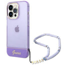 GUESS Double Layer Case with strap for iPhone 14 Pro