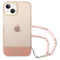 GUESS Double Layer Case with strap for iPhone 14 Plus