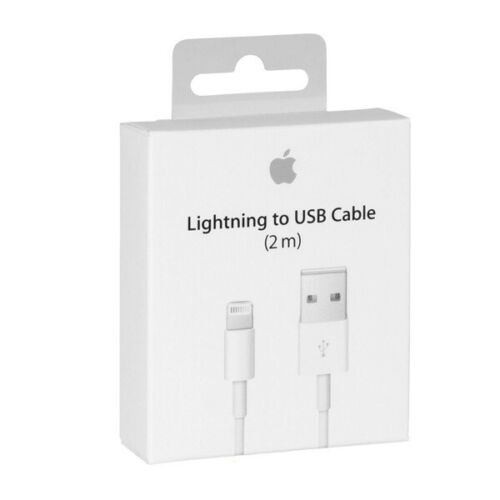 2-Metre Genuine Apple Original Lightning to USB Cable for iPhone iPad